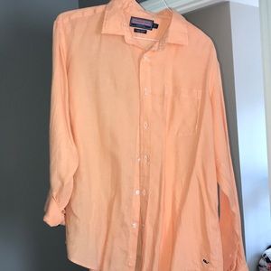 Vineyard Vines linen button up
